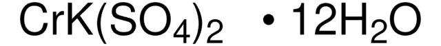 Chromium(III) potassium sulfate dodecahydrate purum p.a., &#8805;98.5% (RT)