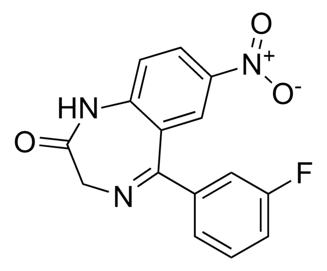 N-Desmethylflunitrazepam solution 100&#160;&#956;g/mL in methanol, ampule of 1&#160;mL, certified reference material, Cerilliant&#174;