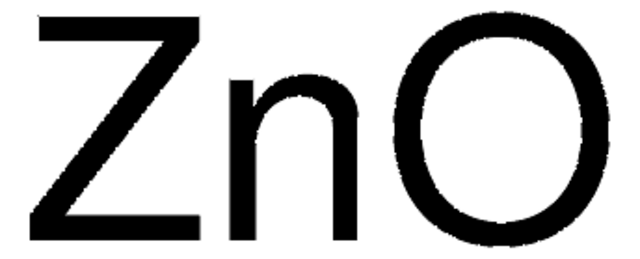 氧化锌，分散体 nanoparticles, &lt;100&#160;nm particle size (TEM), &#8804;40&#160;nm avg. part. size (APS), 20&#160;wt. % in H2O