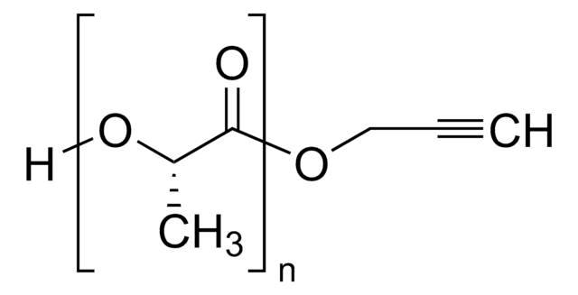 Poly(L-lactide), propargyl terminated average Mn 5,000, PDI &#8804;1.1