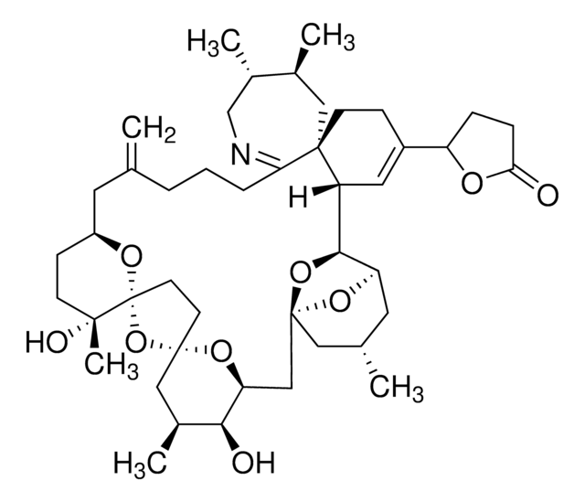 江瑶毒素F 溶液 20&#160;&#956;g/g (in 0.1% acetic acid in 50% acetonitrile, nominal concentration), certified reference material, TraceCERT&#174;, Manufactured by: Sigma-Aldrich Production GmbH, Switzerland