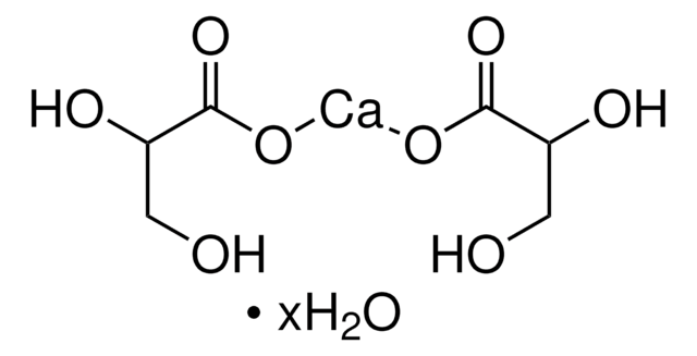 DL-Glyceric acid hemicalcium salt hydrate 99%