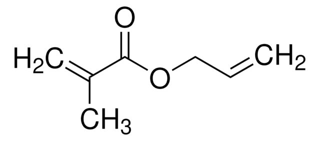 甲基丙烯酸烯丙酯 contains 50-185&#160;ppm MEHQ as inhibitor, 98%