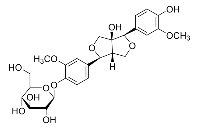 8-Hydroxypinoresinol-4&#8242;-O-&#946;-D-glucopyranoside &#8805;95% (LC/MS-ELSD)