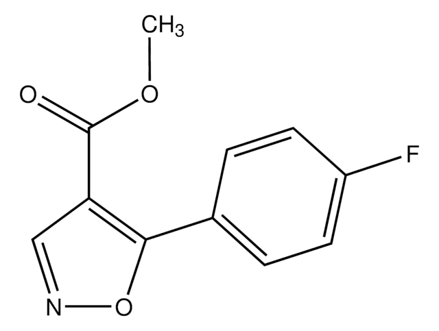 Methyl 5-(4-fluorophenyl)isoxazole-4-carboxylate