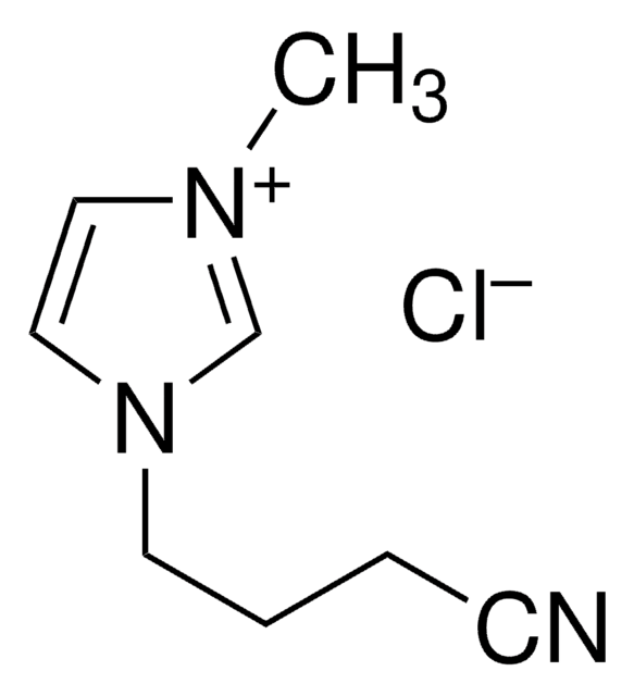 1-(3-Cyanopropyl)-3-methylimidazolium chloride Task Specific Ionic Liquid (TSIL), &#8805;98.5% (T)