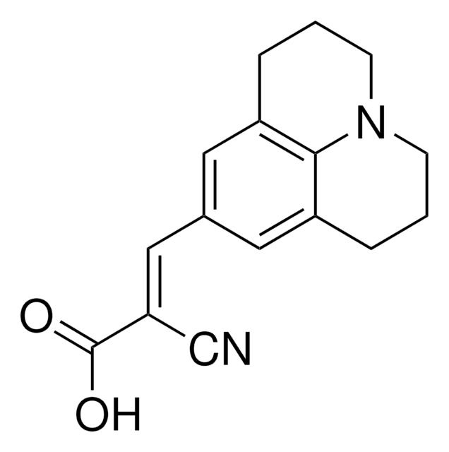 9-(2-Carboxy-2-cyanovinyl)julolidine BioReagent, suitable for fluorescence, &#8805;97.0% (HPLC)