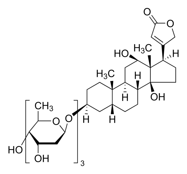 地高辛 Pharmaceutical Secondary Standard; Certified Reference Material