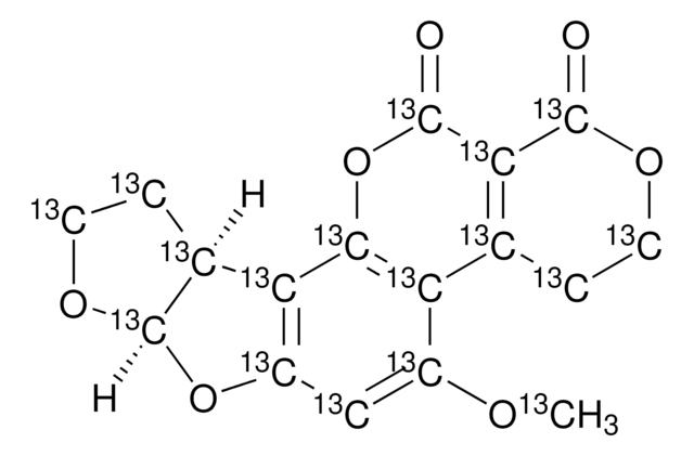 黄曲霉毒素 G2-13C17 溶液 ~0.5&#160;&#956;g/mL in acetonitrile, analytical standard