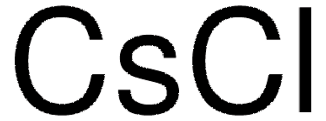 Cesium chloride for molecular biology, &#8805;99% (silver nitrate titration)