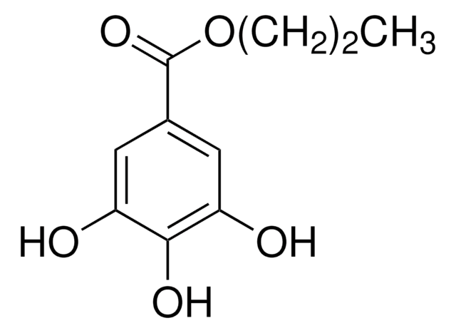 没食子酸丙酯 antioxidant, &#8805;98.0% (HPLC)