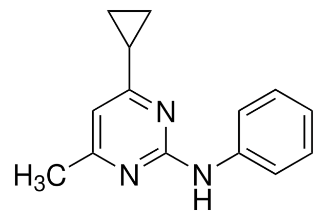 嘧菌环胺 certified reference material, TraceCERT&#174;, Manufactured by: Sigma-Aldrich Production GmbH, Switzerland