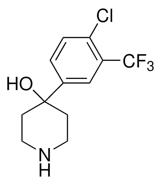 4-(4-Chloro-3-(trifluoromethyl)phenyl)-4-piperidinol 97%