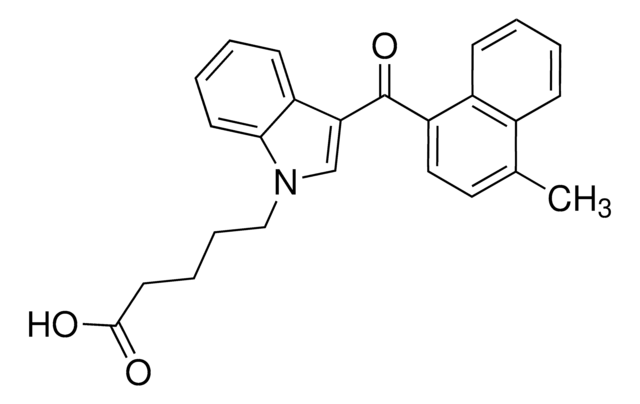 MAM2201 5-Pentanoic acid metabolite solution 100&#160;&#956;g/mL in methanol (), certified reference material, ampule of 1&#160;mL, Cerilliant&#174;