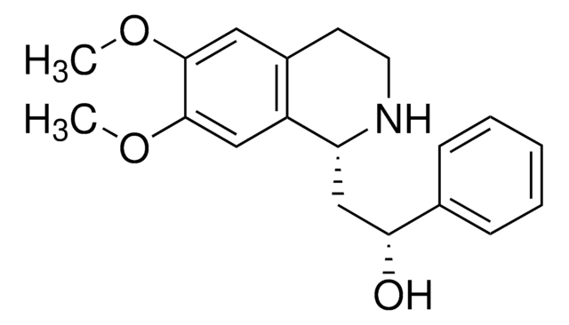 (1R*,2R*)-1-(2&#8242;-hydroxy-2&#8242;-phenylethyl)-6,7-dimethoxy-1,2,3,4-tetrahydro-isoquinoline AldrichCPR