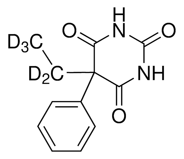 苯巴比妥-d5 (deuterium label on side chain), 100&#160;&#956;g/mL in methanol, ampule of 1&#160;mL, certified reference material, Cerilliant&#174;