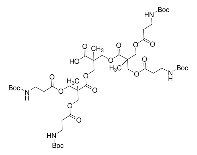 Polyester bis-MPA dendron 4 NHBoc, 1 carboxyl (core) generation 2