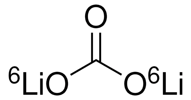 Lithium-6Li2 carbonate with trace metal testing, &#8805;95 atom % 6Li