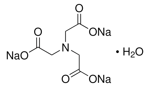 Nitrilotriacetic acid trisodium salt monohydrate &#8805;99%