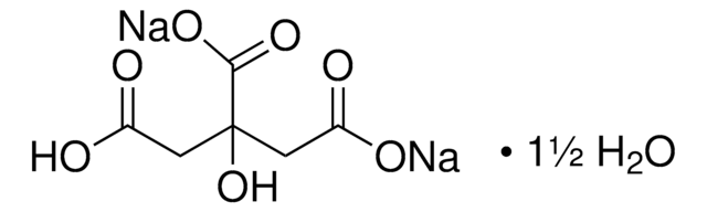 Sodium citrate dibasic sesquihydrate purum p.a., &#8805;99.0% (T)