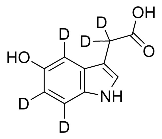 5-羟基吲哚乙酸-D5-标准液 溶液 100&#160;&#956;g/mL in methanol, ampule of 1&#160;mL, certified reference material, Cerilliant&#174;