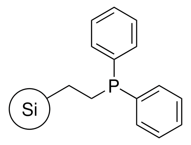 2-二苯基膦乙基-官能化硅胶 200-400&#160;mesh, extent of labeling: 0.7&#160;mmol/g loading