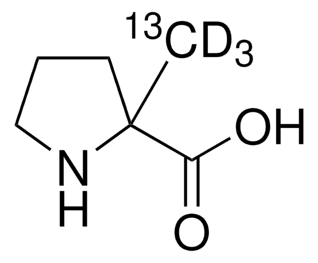 2-甲基-13C,d3 脯氨酸 98 atom % D, 99 atom % 13C, 98% (CP)