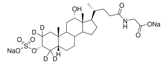 Glycodeoxycholic-2,2,4,4-d4 acid 3-sulfate disodium salt &#8805;98 atom % D, &#8805;98% (CP)