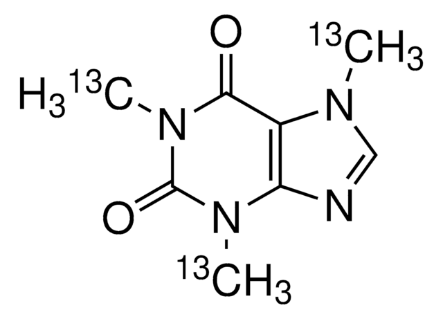 Caffeine-(trimethyl-13C3) 99 atom % 13C, 99% (CP)