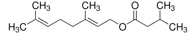 异戊酸香叶酯 natural (US), &#8805;95%, FG