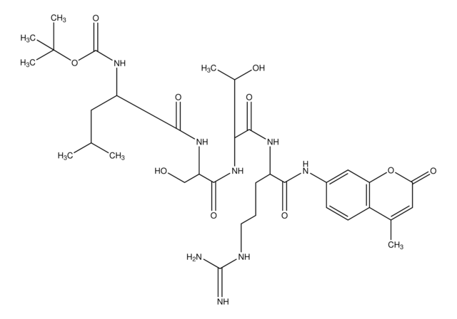 Boc-Leu-Ser-Thr-Arg-7-amido-4-methylcoumarin protein C substrate