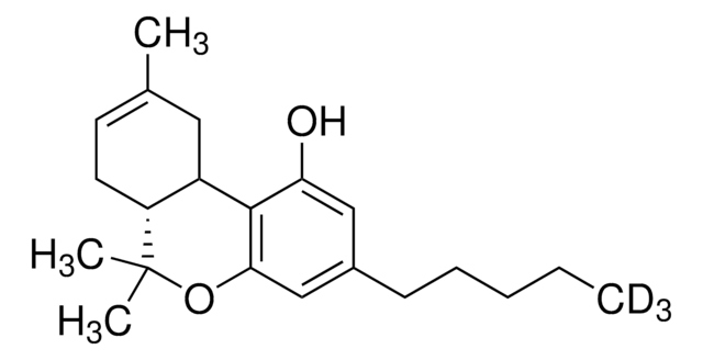 (-)-delta8-THC-D3 solution 100&#160;&#956;g/mL in methanol, certified reference material, ampule of 1&#160;mL, Cerilliant&#174;