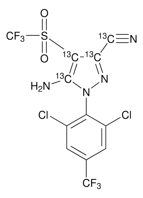 氟虫腈-(吡唑-13C3, 氰基-13C)砜 PESTANAL&#174;, analytical standard