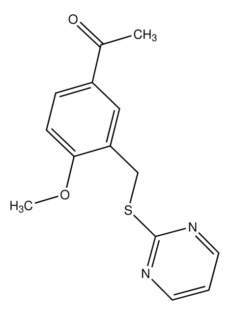 1-[4-Methoxy-3-(pyrimidin-2-ylsulfanylmethyl)-phenyl]-ethanone