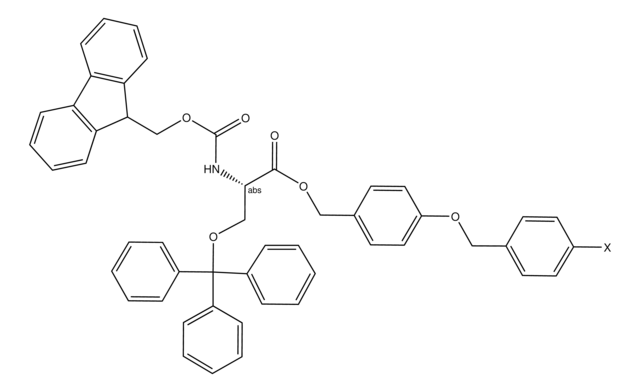 Fmoc-Ser(Trt)-王氏树脂 extent of labeling: 0.4-0.8&#160;mmol/g loading