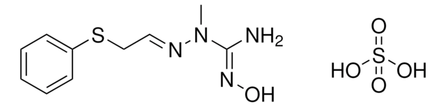 N'-HYDROXY-1-METHYL-2-[2-(PHENYLSULFANYL)ETHYLIDENE]HYDRAZINECARBOXIMIDAMIDE SULFATE AldrichCPR