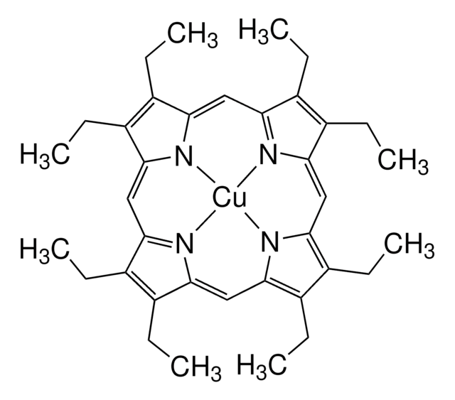 2,3,7,8,12,13,17,18-八乙基-21H,23H-卟吩铜(II) Dye content ~95&#160;%