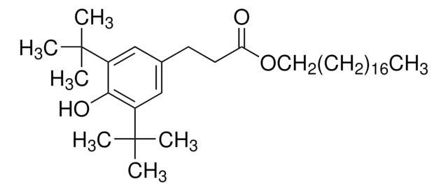 Octadecyl 3-(3,5-di-tert-butyl-4-hydroxyphenyl)propionate 99%