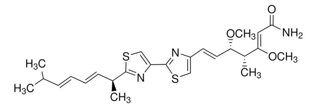 粘噻唑 from Myxococcus fulvus Mx f85, &#8805;98% (HPLC)