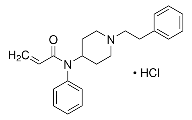 丙烯酰芬太尼 盐酸盐 溶液 100&#160;&#956;g/mL in methanol (as free base), certified reference material, ampule of 0.5&#160;mL, Cerilliant&#174;