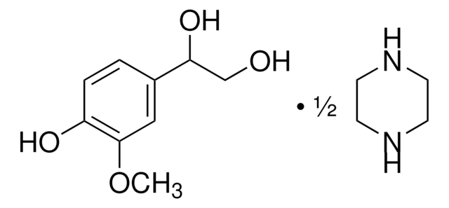 4-羟基-3-甲氧基苯乙二醇 半哌嗪盐 半哌嗪盐