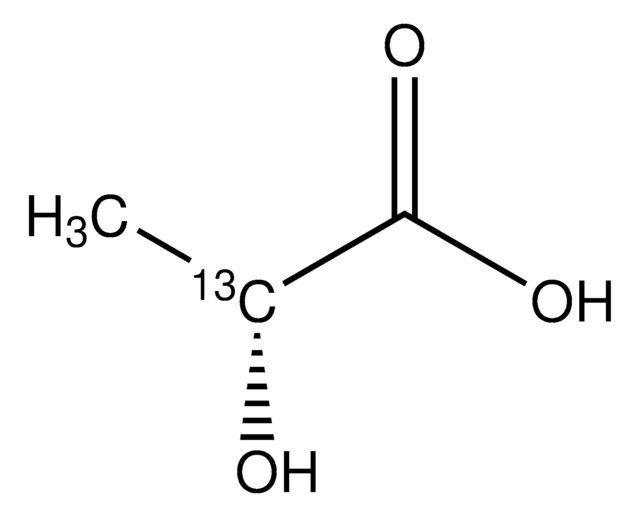 D-Lactic acid-2-13C &#8805;99 atom % 13C, &#8805;97% (CP)