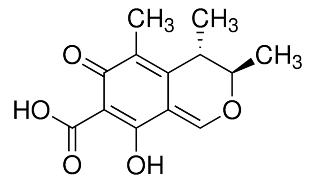 橘霉素 溶液 ~100&#160;&#956;g/mL in acetonitrile, analytical standard