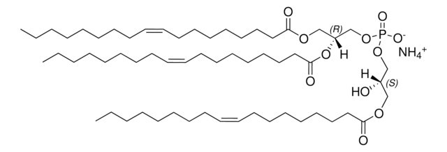 18:1 Hemi BMP (S,R) sn-(3-oleoyl-2-hydroxy)-glycerol-1-phospho-sn-3&#8242;-(1&#8242;,2&#8242;-dioleoyl)-glycerol (ammonium salt), chloroform