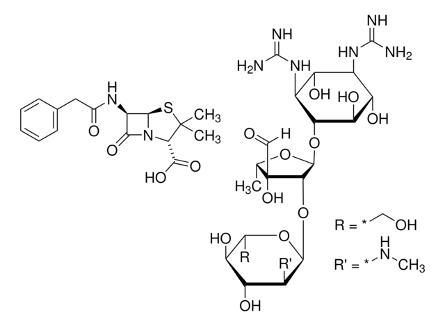 青链霉素 Solution stabilized, with 10,000 units penicillin and 10&nbsp;mg streptomycin/mL, 0.1 &#956;m filtered, BioReagent, suitable for cell culture