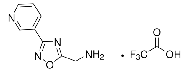 1-(3-Pyridin-3-yl-1,2,4-oxadiazol-5-yl)methanamine trifluoroacetate salt AldrichCPR