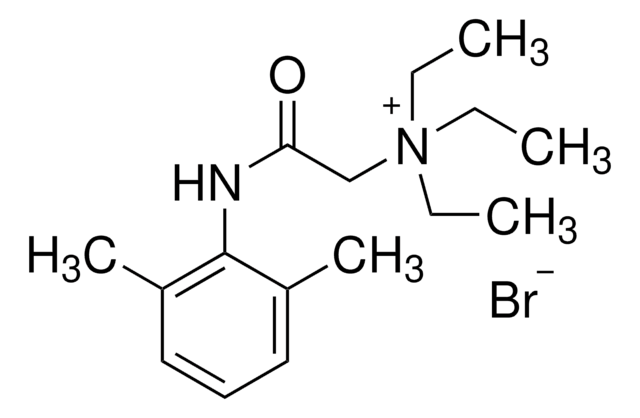 Lidocaine N-ethyl bromide analytical standard, for drug analysis