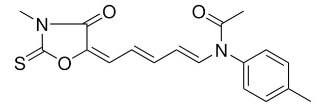 N-[(1E,3E,5E)-5-(3-METHYL-4-OXO-2-THIOXO-1,3-OXAZOLIDIN-5-YLIDENE)-1,3-PENTADIENYL]-N-(4-METHYLPHENYL)ACETAMIDE AldrichCPR