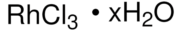 氯化铑(III) 水合物 crystalline, &#8805;99.9% trace metals basis