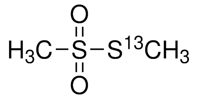 S-甲基-13C-甲硫代磺酸盐 97 atom % 13C, 97% (CP)